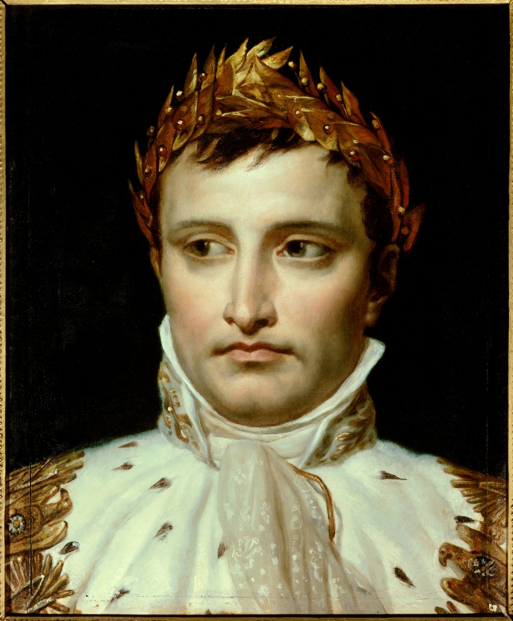 I. Napóleon császár portréja (1769-1821) Jacques Louis David (1748-1825) festménye 19. századi Párizs, Thiers Alapítvány - I. Napóleon császár portréja Bonaparte (1769-1821) - Jacques Louis 1 David festménye (17548) , olajfestmény alkotó: Jacques Louis David