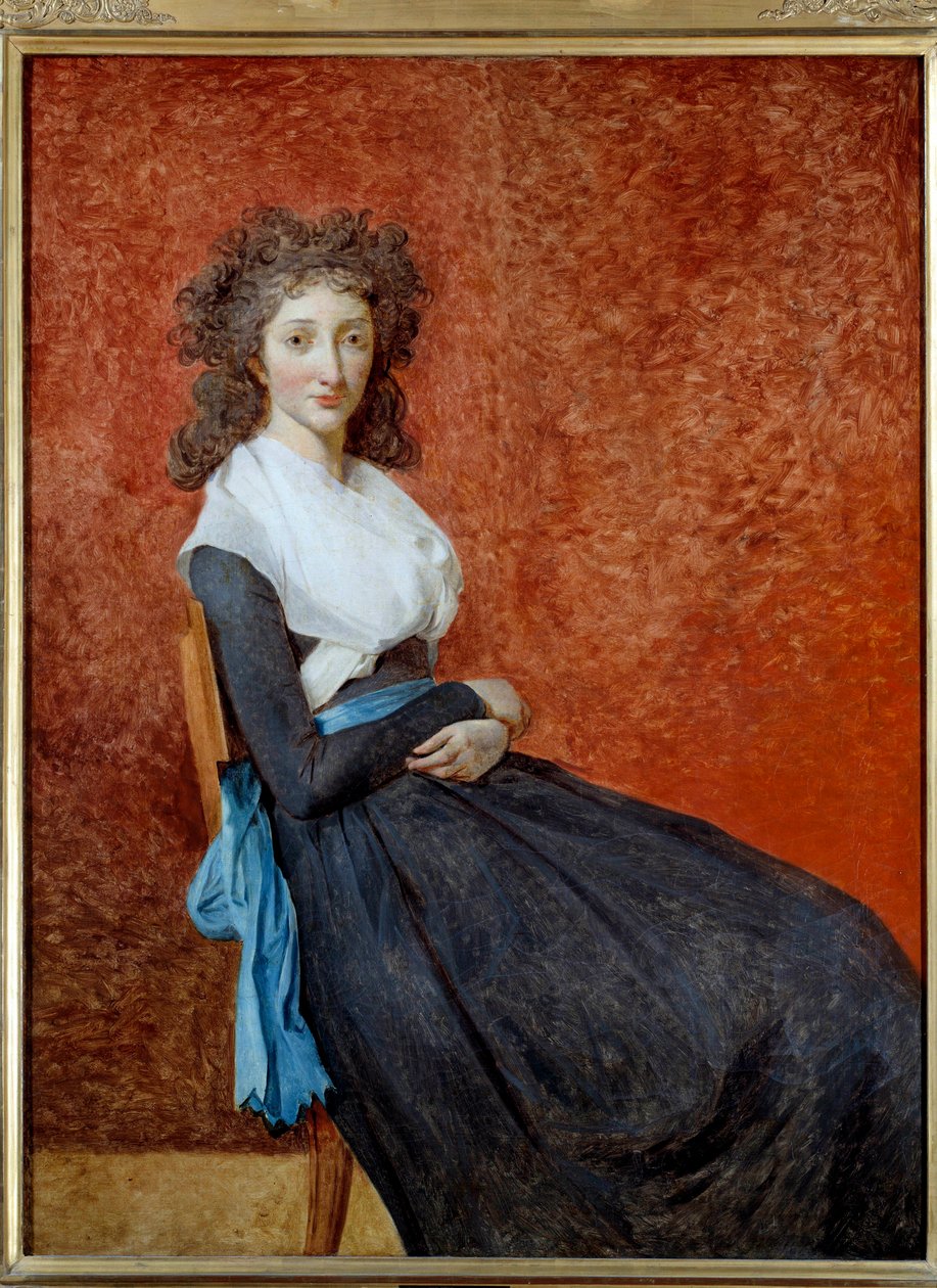 Madame Charles Louis Trudaine (1769-1802) portréja Jacques Louis David (1748-1825) festménye V. 1,30 x 0,98 m alkotó: Jacques Louis David