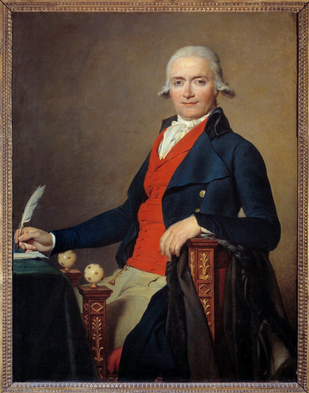 Gaspard meyer miniszter (1749-1799) portréja Jacques Louis David (1748-1825) festménye 1795 alkotó: Jacques Louis David