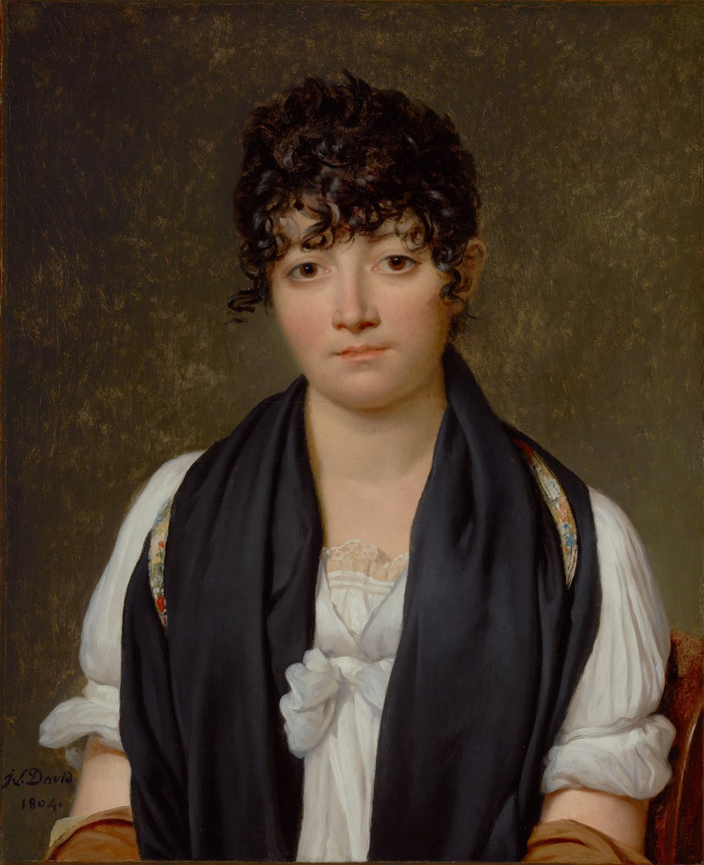 Suzanne Le Peletier de Saint-Fargeau portréja alkotó: Jacques Louis David