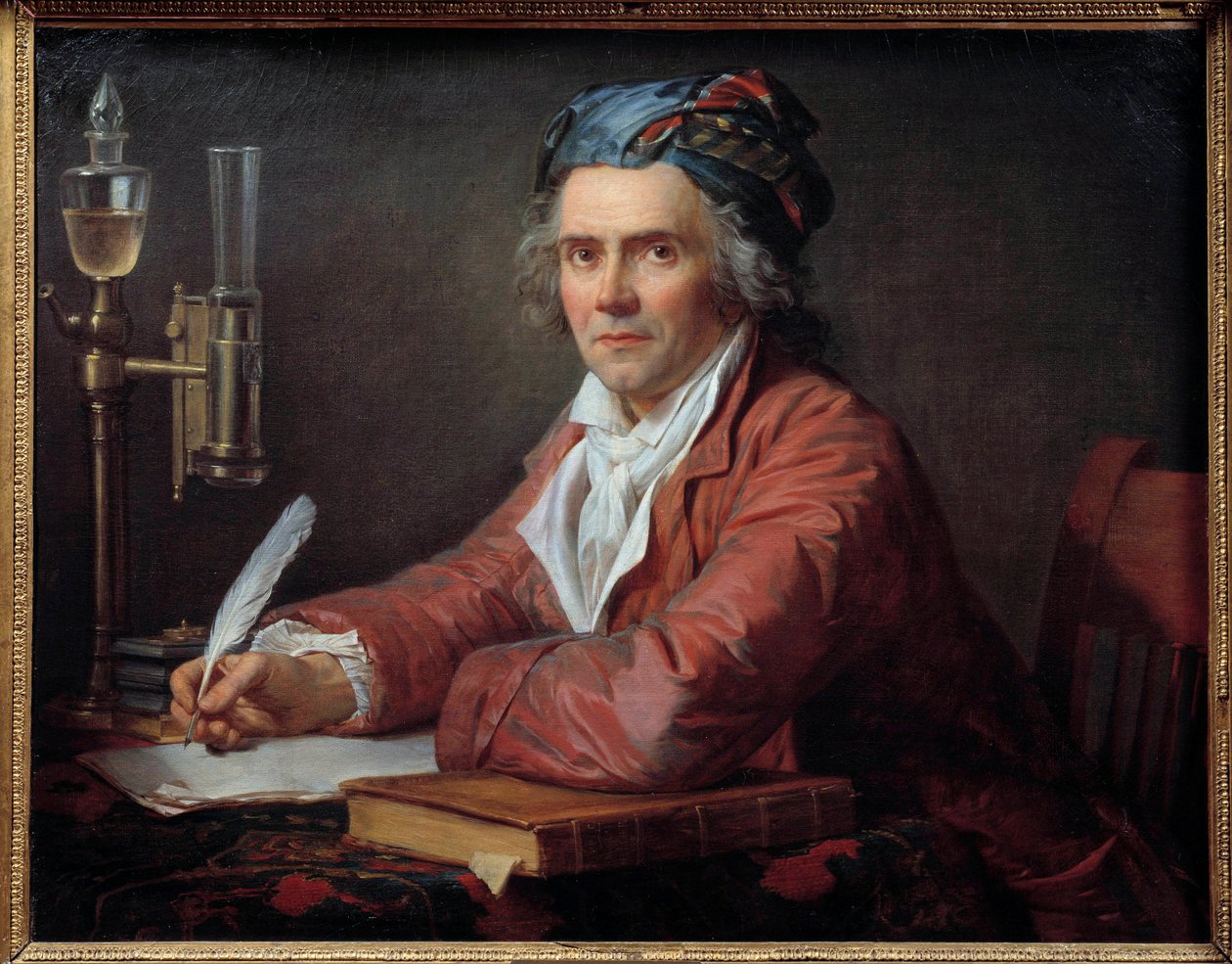 Alphonse Leroy orvos portréja alkotó: Jacques Louis David