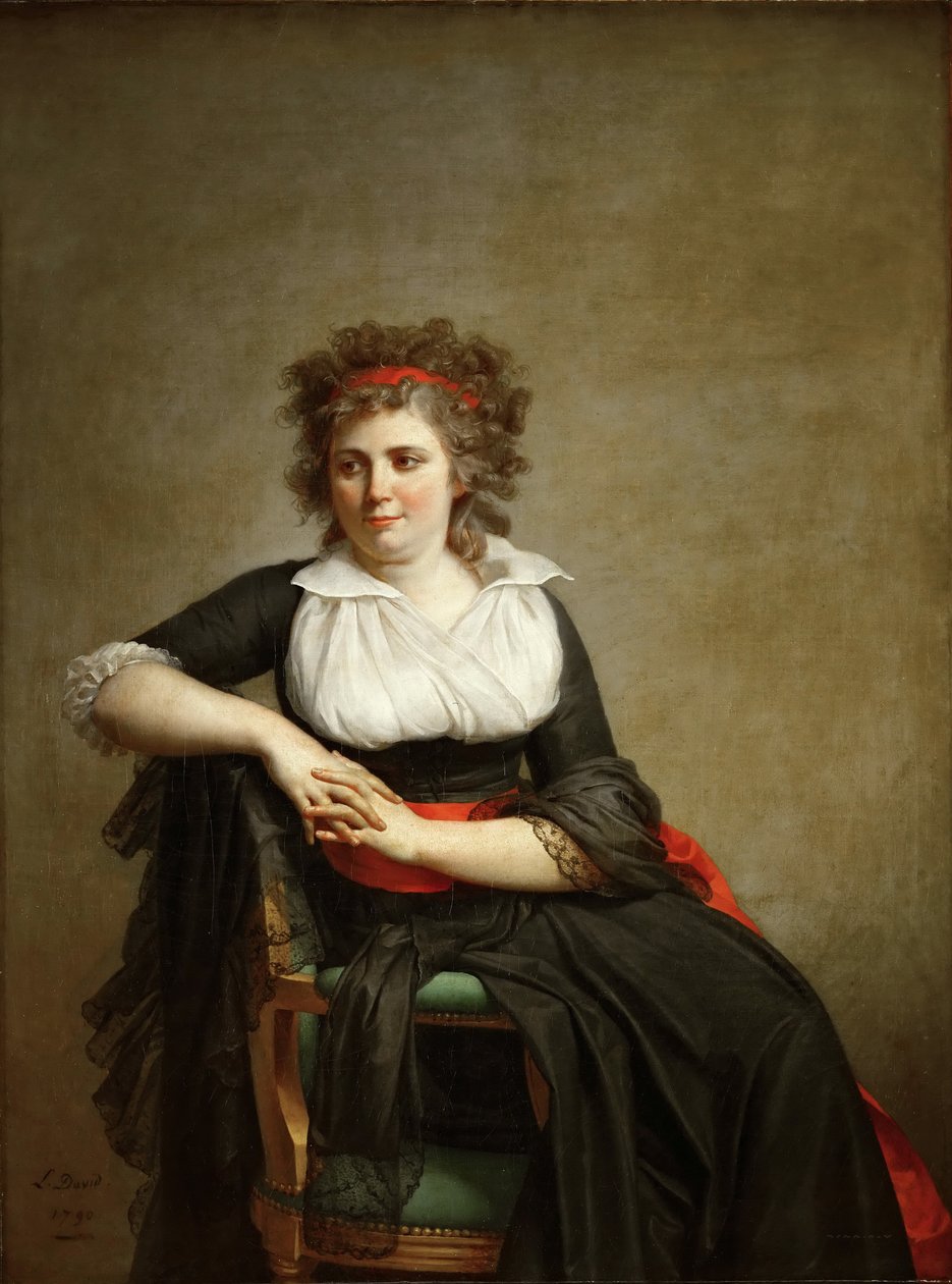 Robertine Tourteau, dOrvilliers márki 1772-1862 alkotó: Jacques Louis David