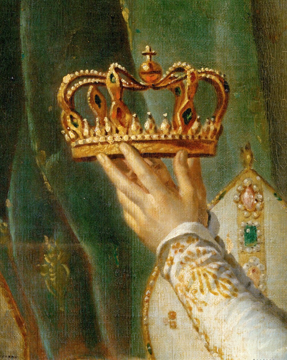 Napóleon koronázása a Notre-Dame-ban ... alkotó: Jacques Louis David