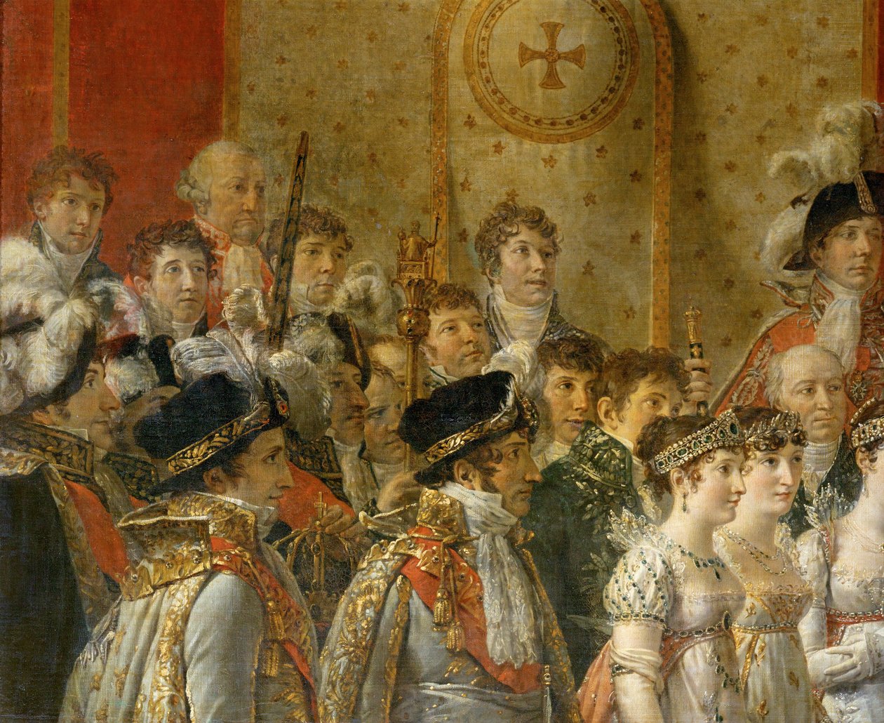 Napóleon koronázása a Notre-Dame-ban ... alkotó: Jacques Louis David