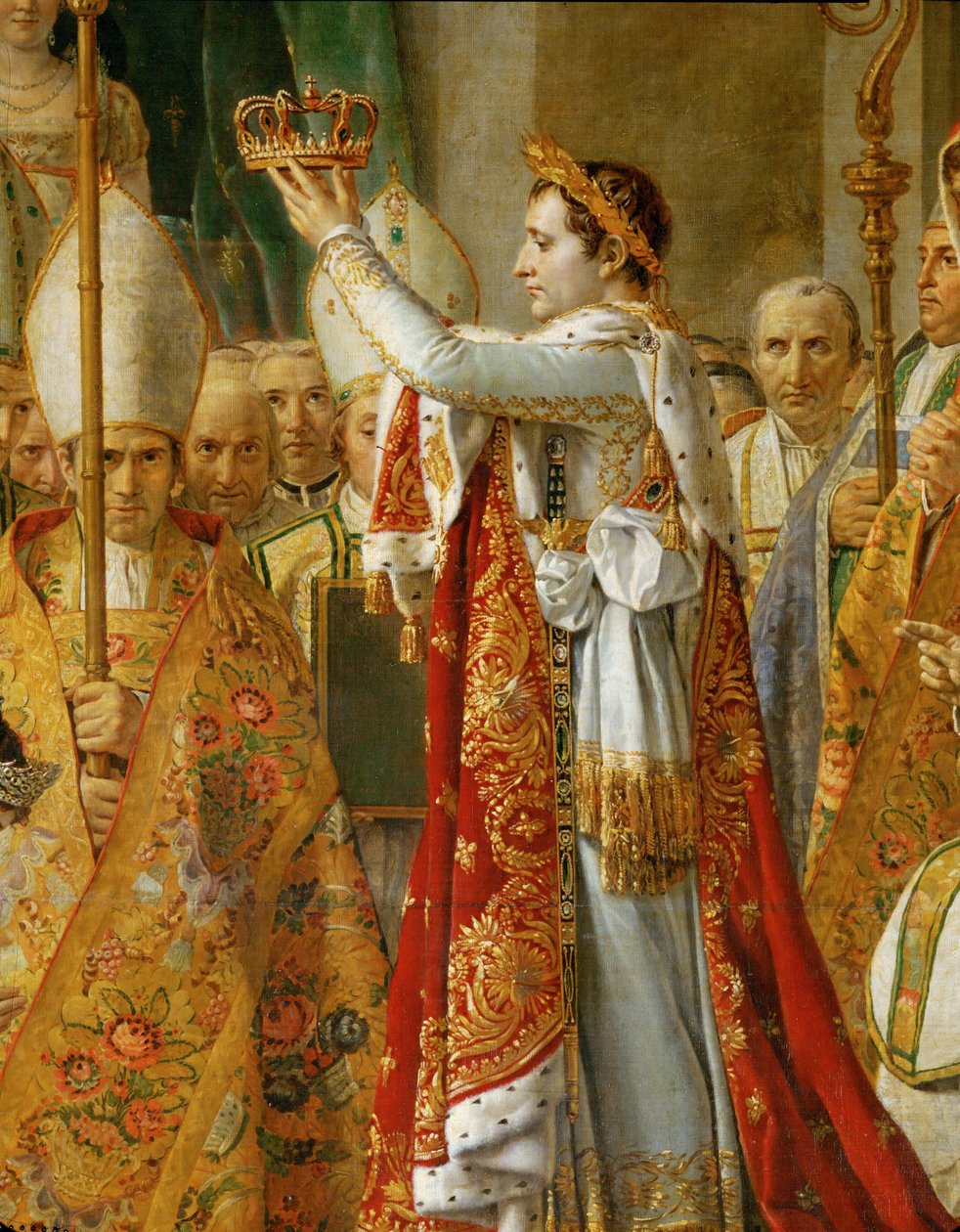 Napóleon koronázása a Notre-Dame-ban ... alkotó: Jacques Louis David