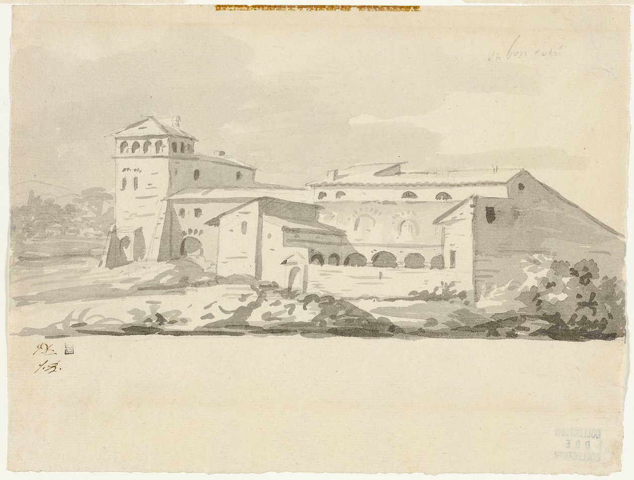 Villa a Campagna-ban alkotó: Jacques Louis David
