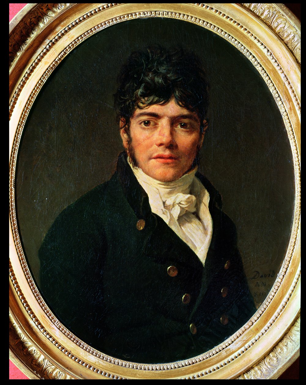 medál Esteve gróf portréja, 1804 alkotó: Jacques Louis David