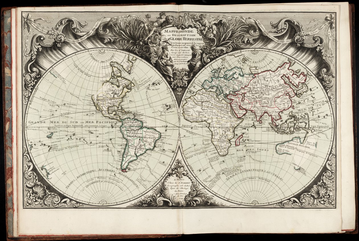 Amerika térképei és tervei. LOC 2003623376-19 alkotó: Jacques Nicolas Bellin