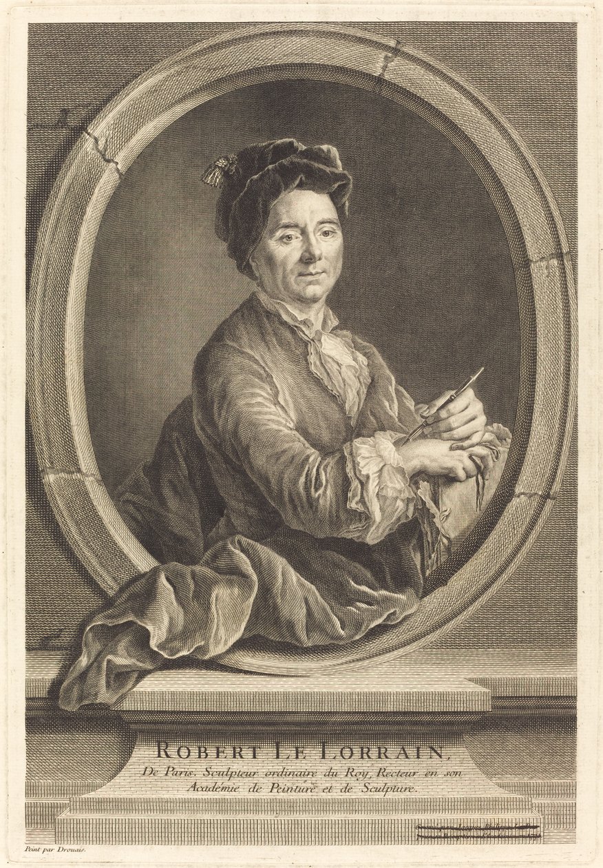 Robert le Lorrain alkotó: Jacques Philippe Le Bas after Hubert Drouais