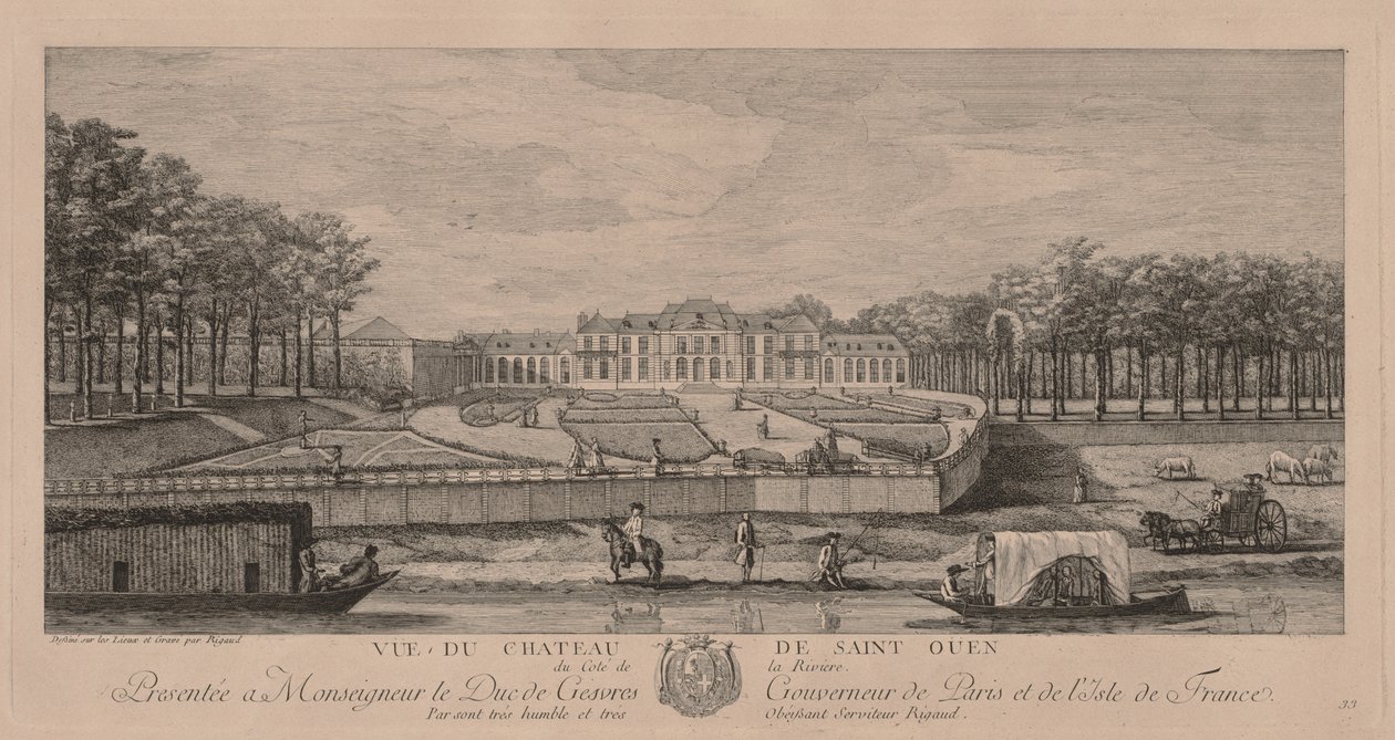 Saint Ouen kastélya alkotó: Jacques Rigaud
