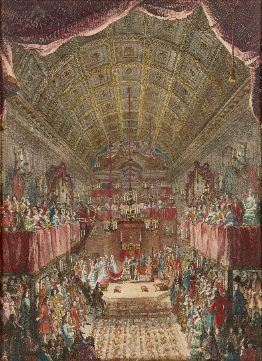 Anna hercegnő házassága IV. Vilmossal, Orange hercegével alkotó: Jacques Rigaud