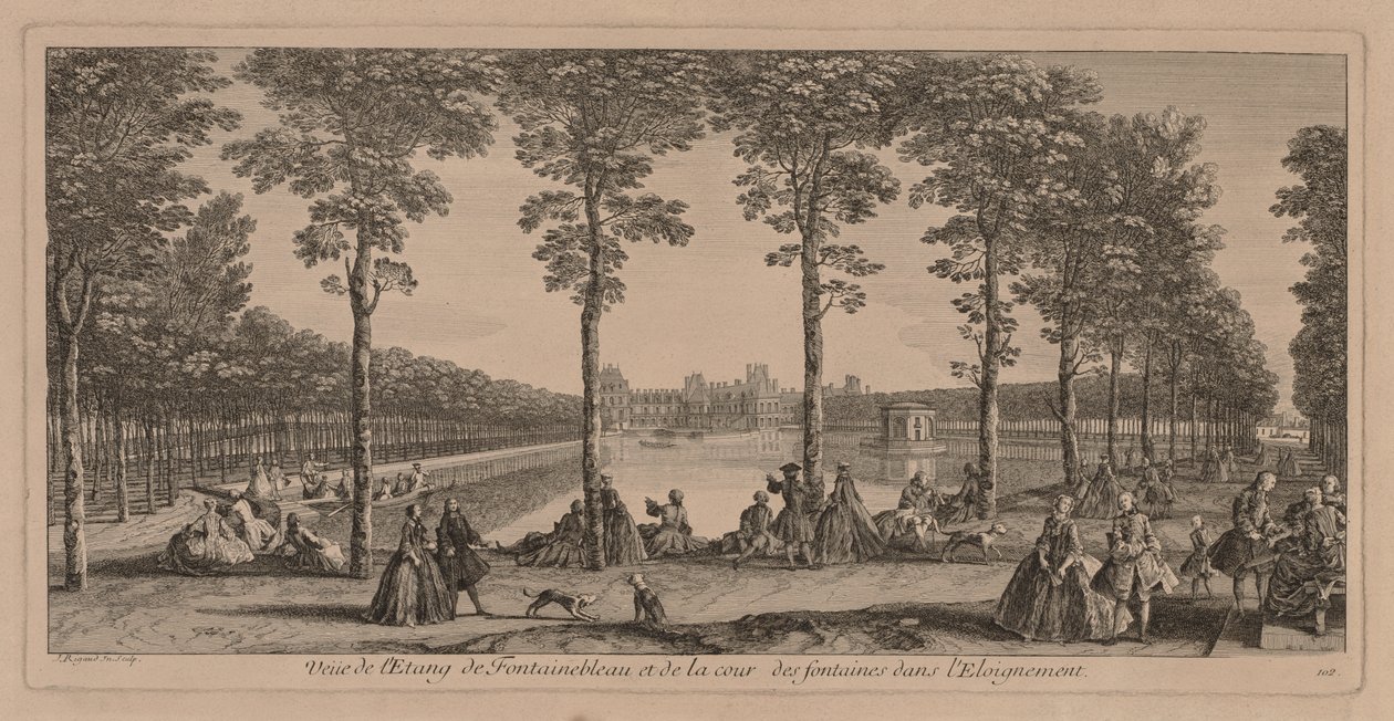 A fontainebleau-i medence alkotó: Jacques Rigaud