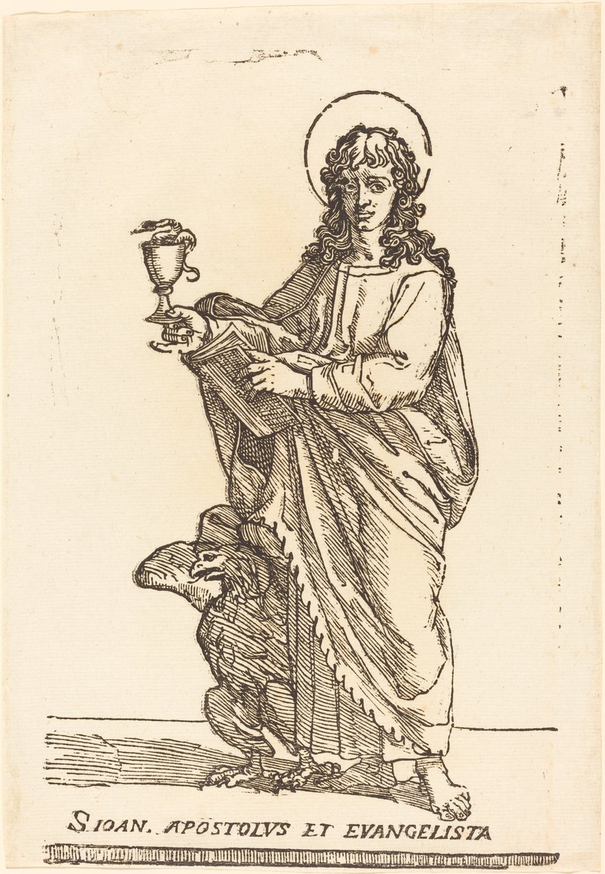 Szent János alkotó: Jacques Stella