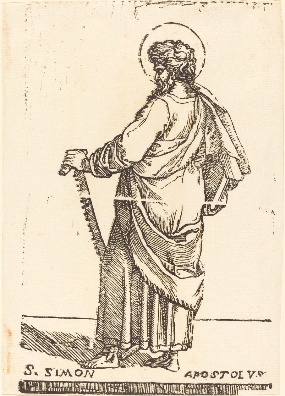 Szent Simon alkotó: Jacques Stella