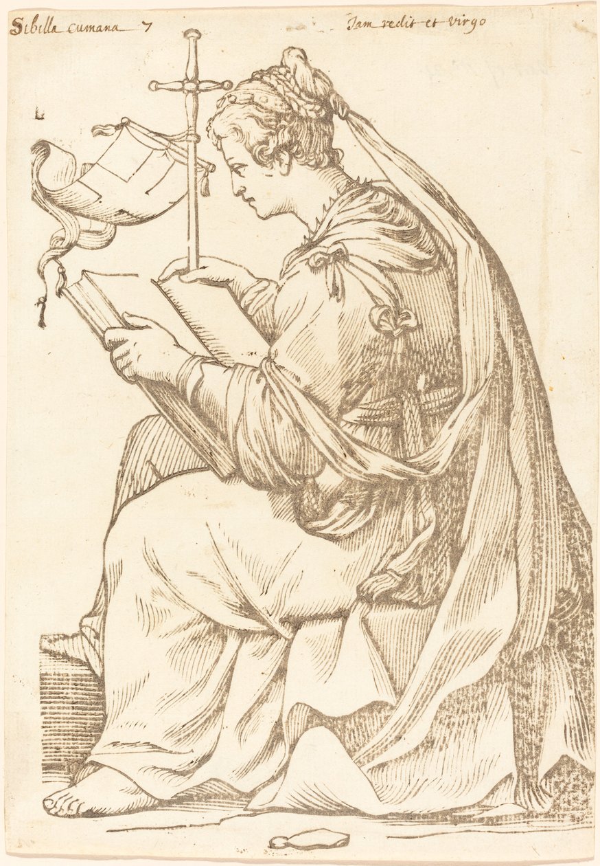 Cumana Sibylla alkotó: Jacques Stella