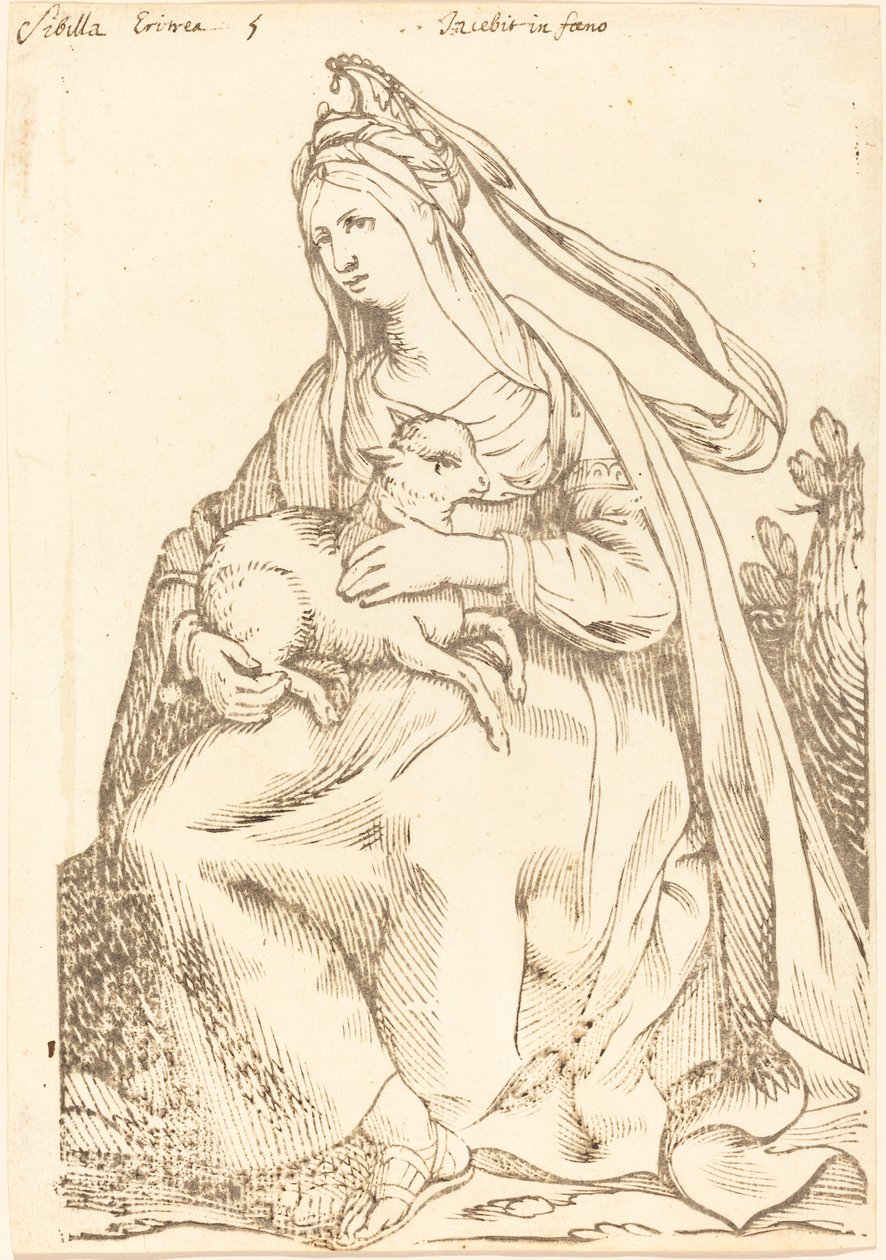 Sibylla Erythraea alkotó: Jacques Stella