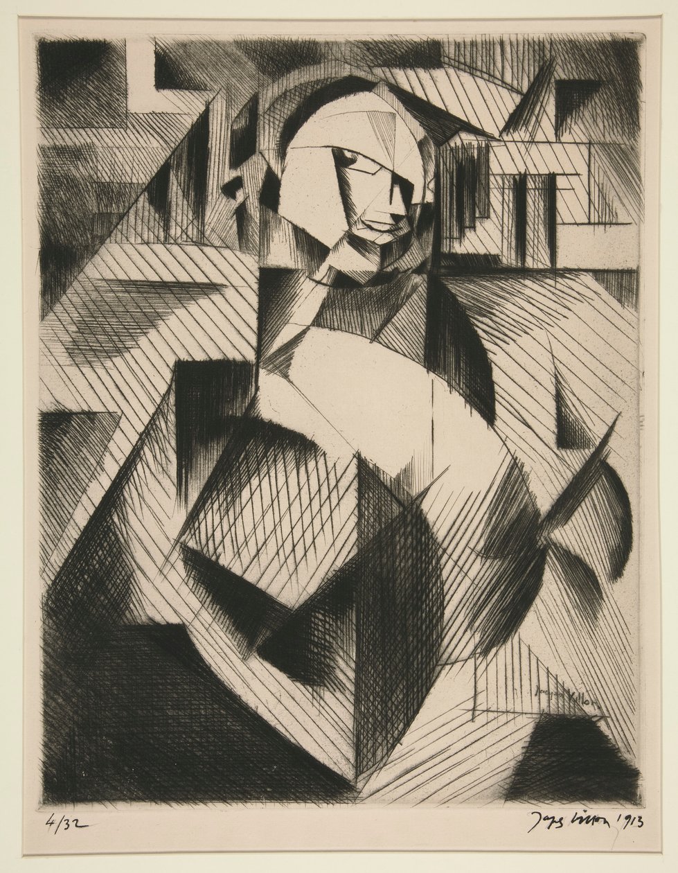 portréja alkotó: Jacques Villon
