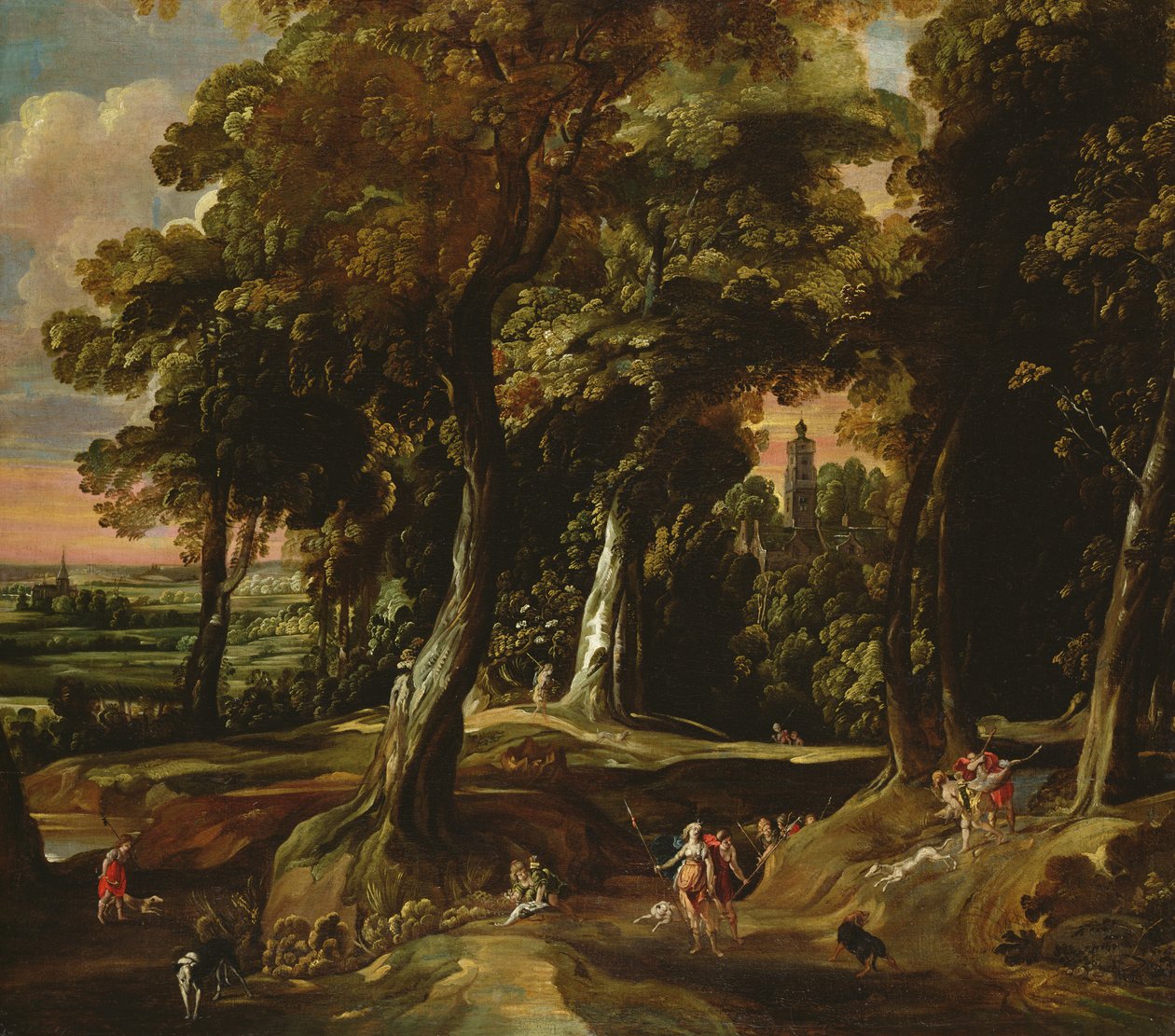 Diana a vadásznő alkotó: Jacques d Arthois
