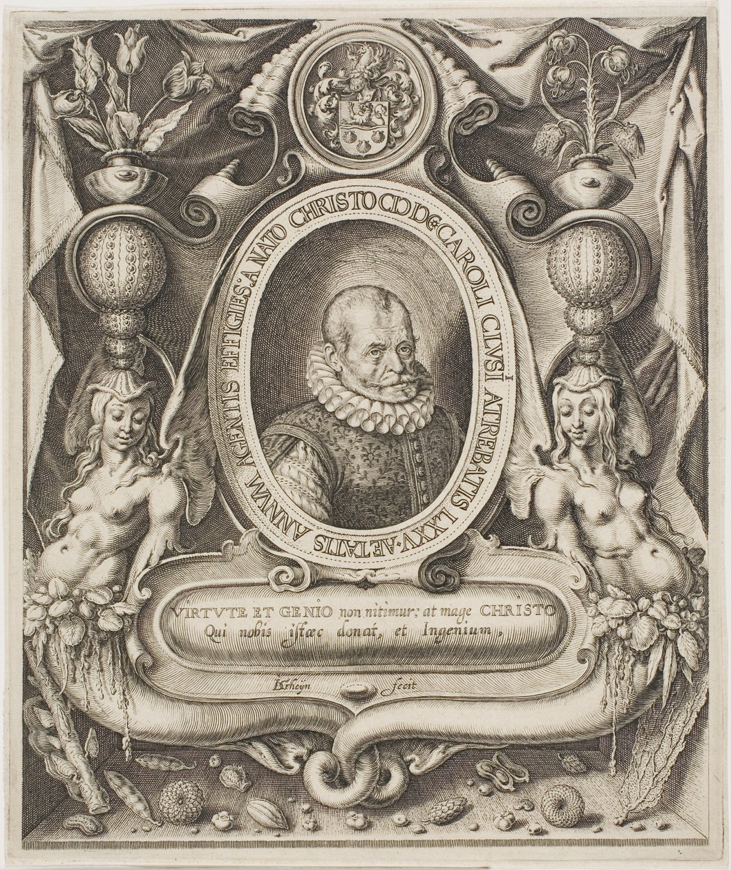Carolus Clusius alkotó: Jacques de Gheyn II