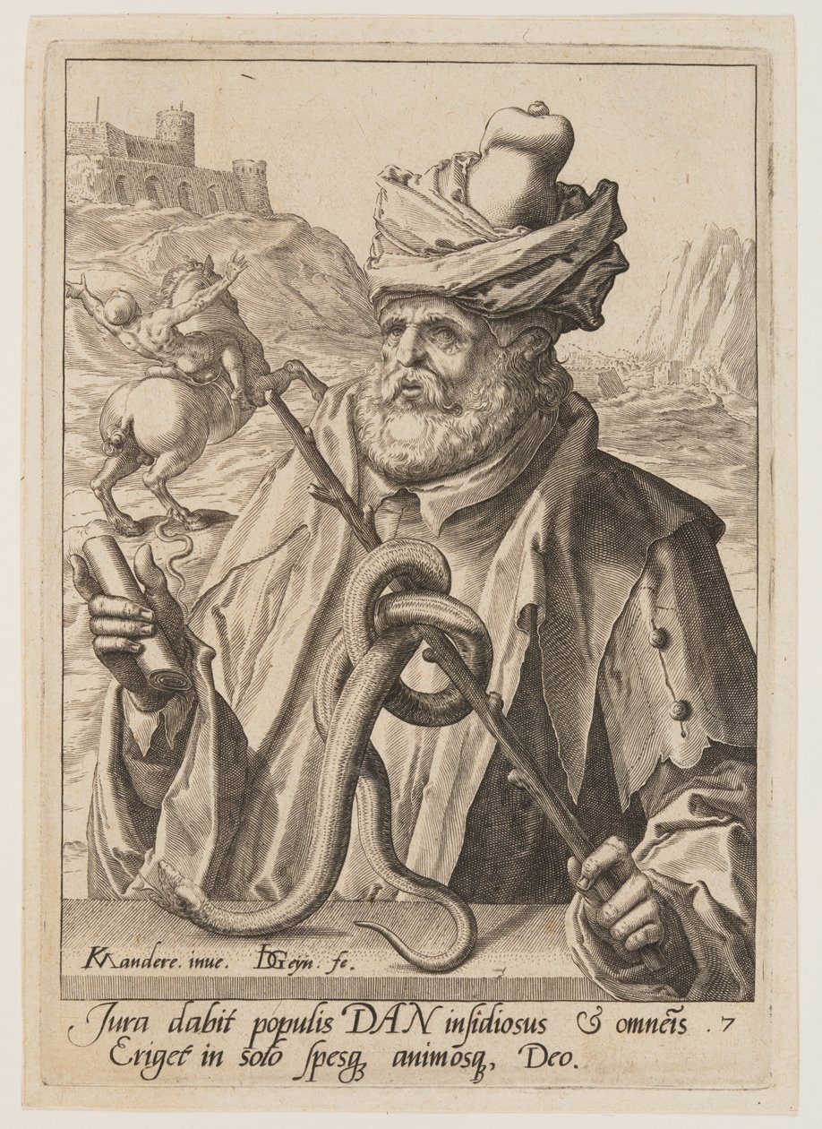 Dan, Jákob tizenkét fiából alkotó: Jacques de Gheyn II