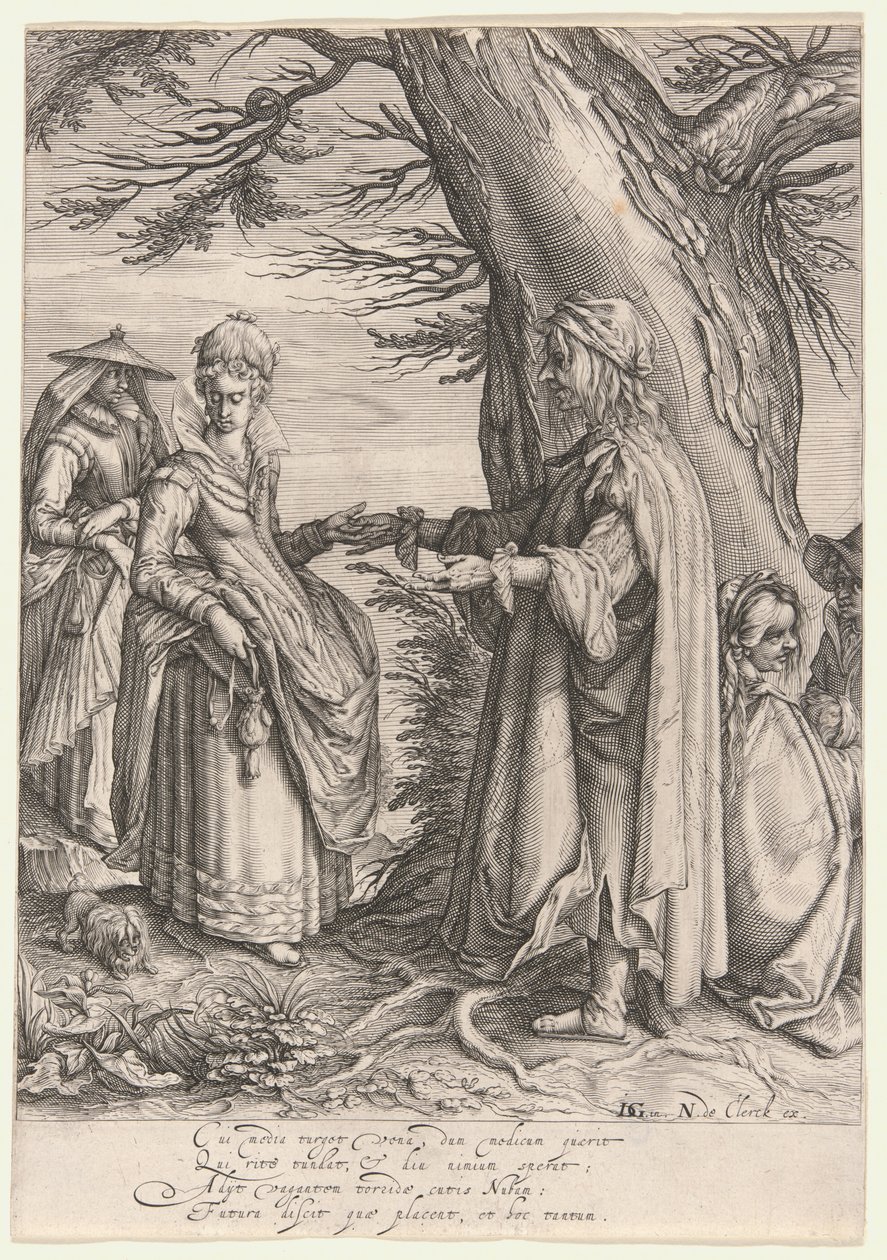 Fortune Teller alkotó: Jacques de Gheyn II