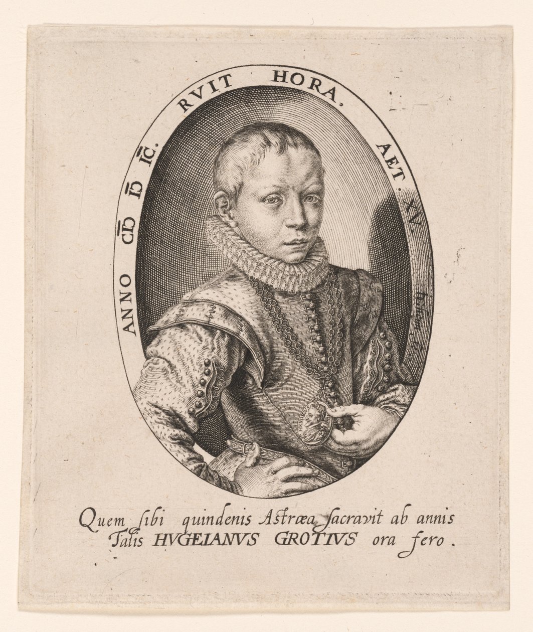 Hugo Grotius alkotó: Jacques de Gheyn II