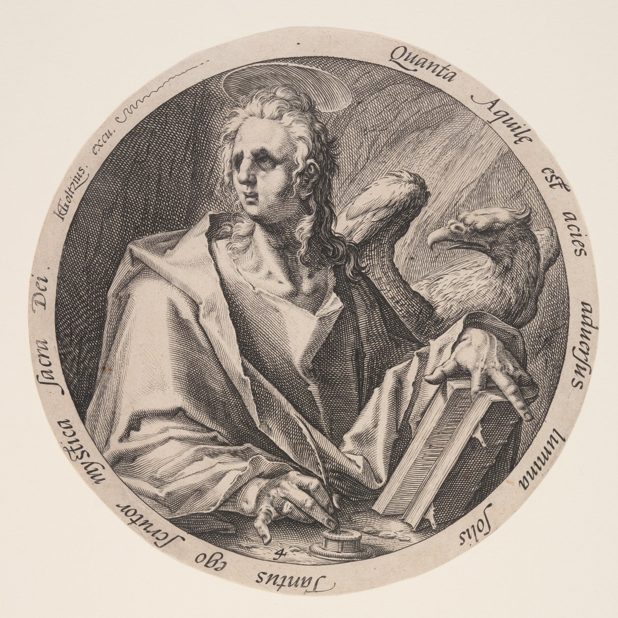 János, az evangélistákból alkotó: Jacques de Gheyn II