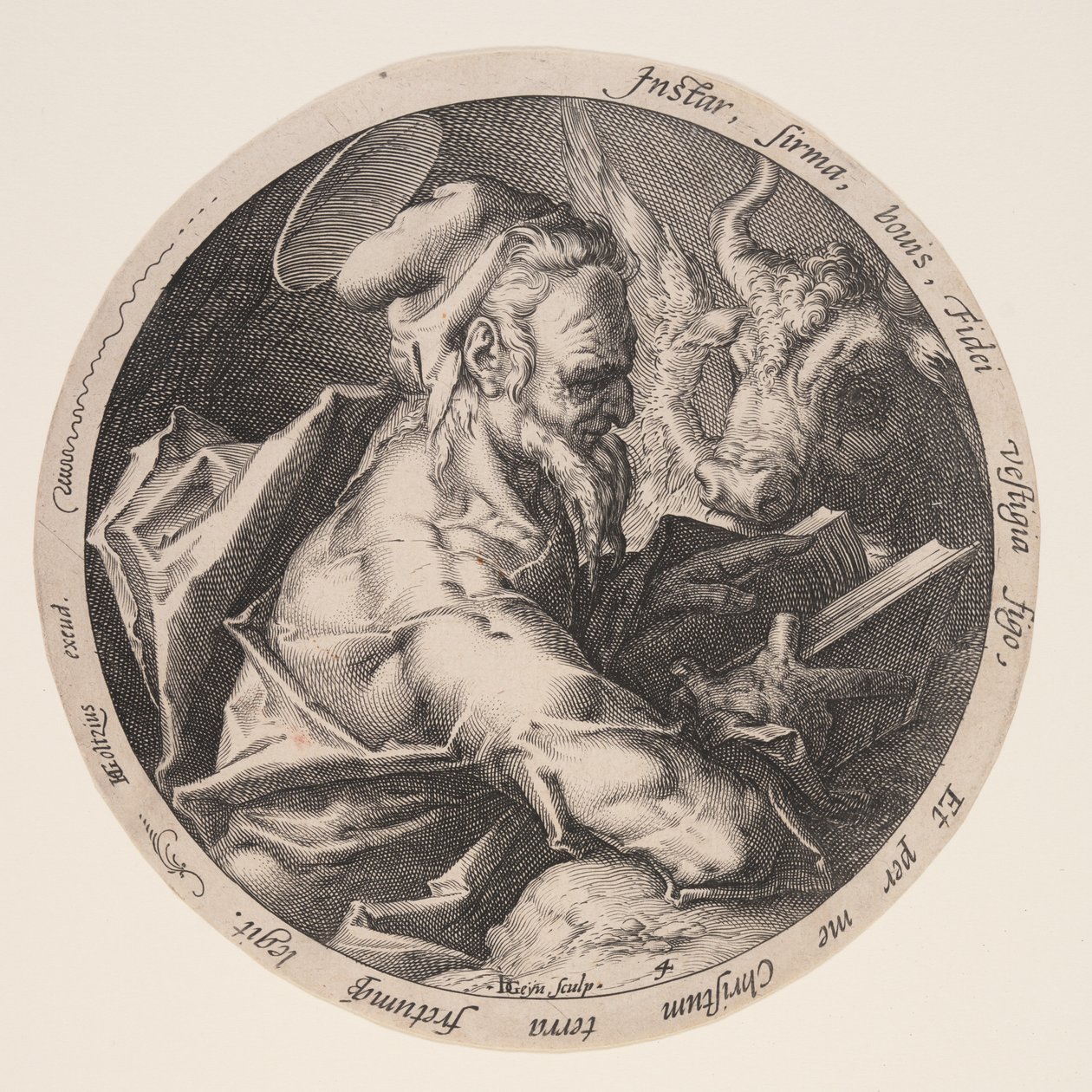 Lukács, az evangélistákból alkotó: Jacques de Gheyn II
