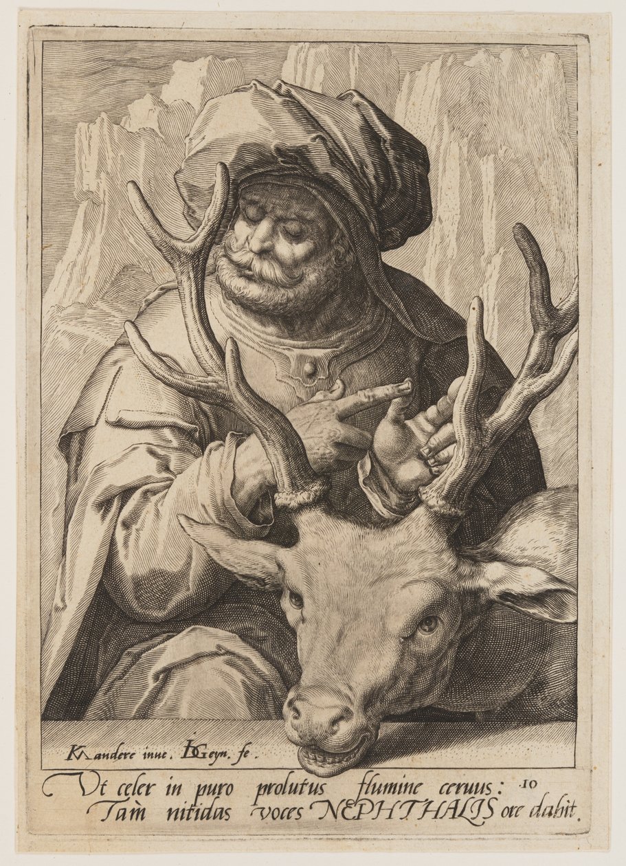 Naftali, Jákob tizenkét fiából alkotó: Jacques de Gheyn II