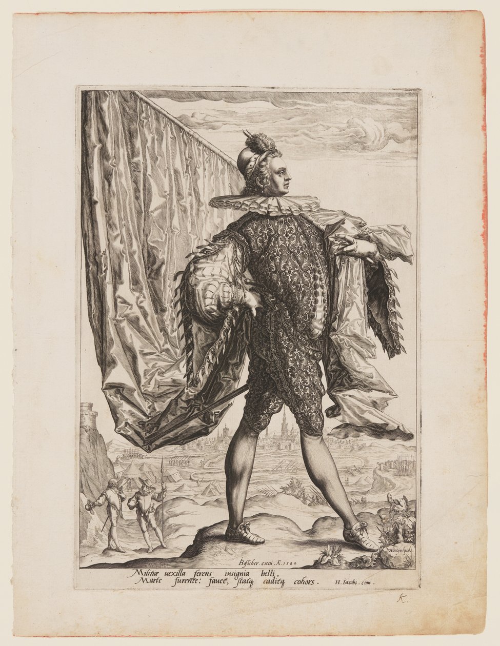 Standard Bearer alkotó: Jacques de Gheyn II