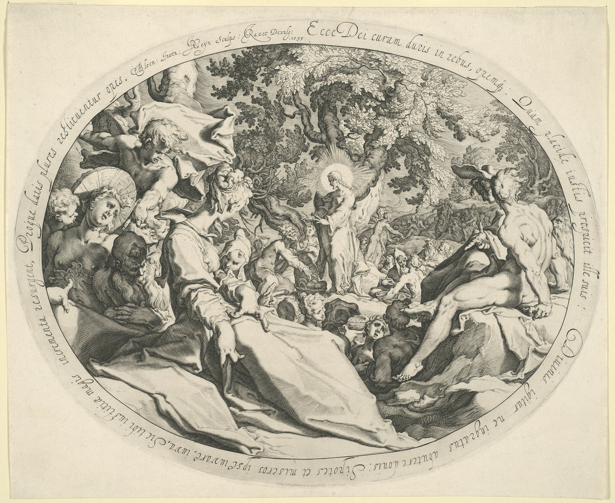 Az öt kenyér csodája alkotó: Jacques de Gheyn II