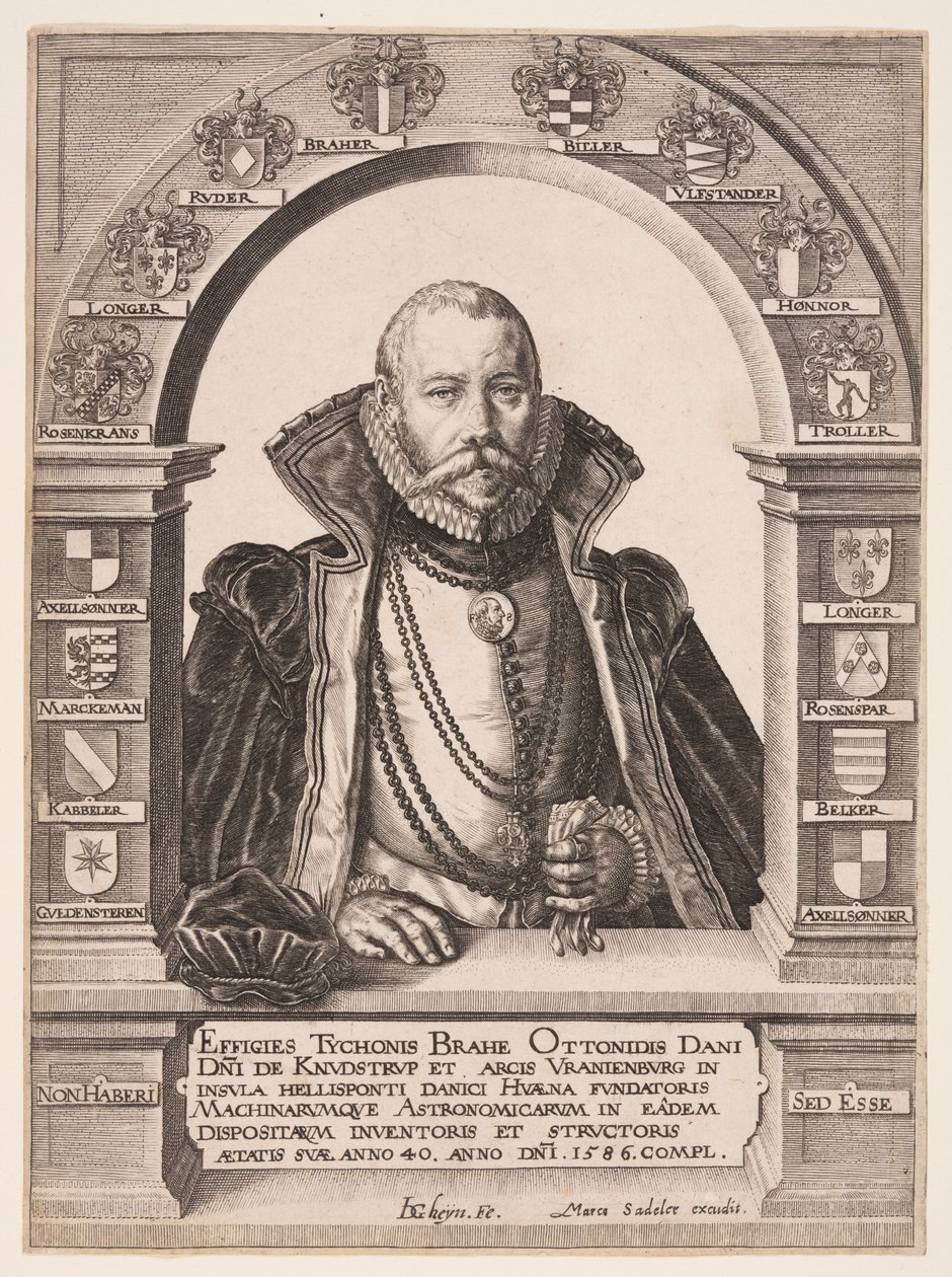 Tycho Brahe, csillagász alkotó: Jacques de Gheyn II