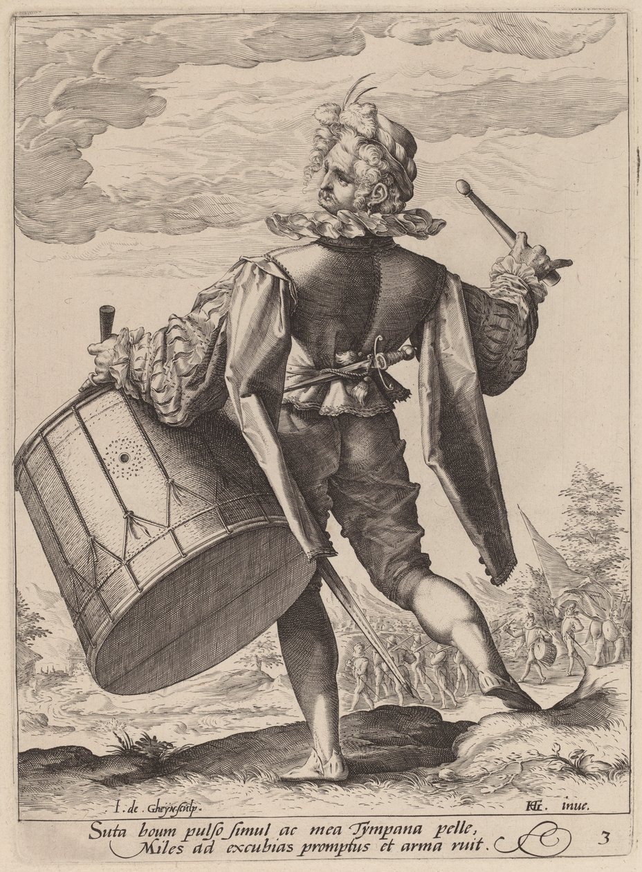 Dobos alkotó: Jacques de Gheyn II after Hendrik Goltzius