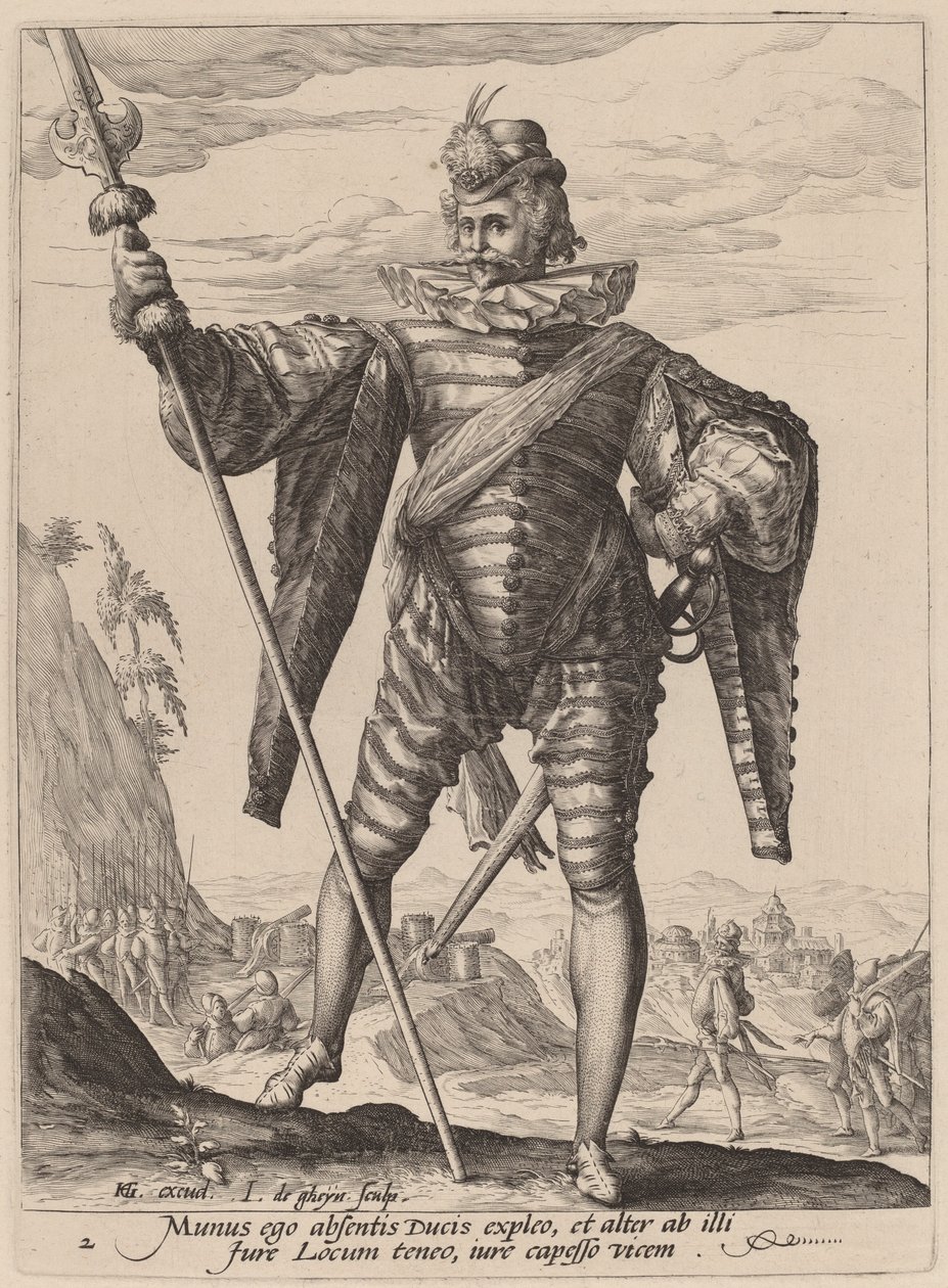 Alezredes alkotó: Jacques de Gheyn II after Hendrik Goltzius