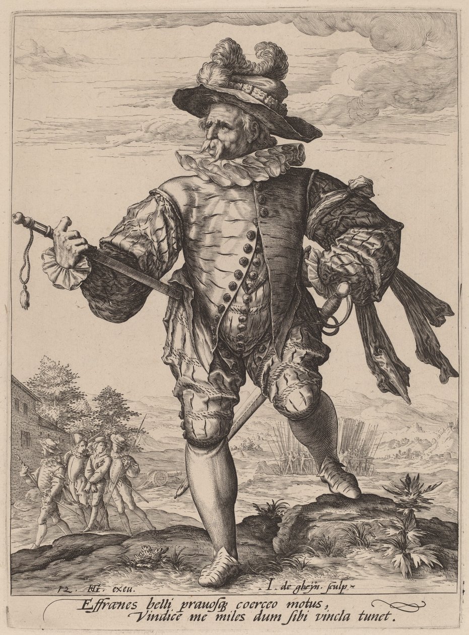 prépost alkotó: Jacques de Gheyn II after Hendrik Goltzius