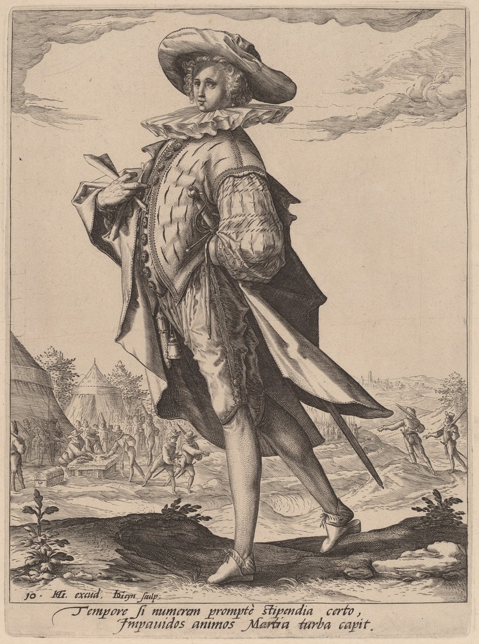 Kincstárnok alkotó: Jacques de Gheyn II after Hendrik Goltzius