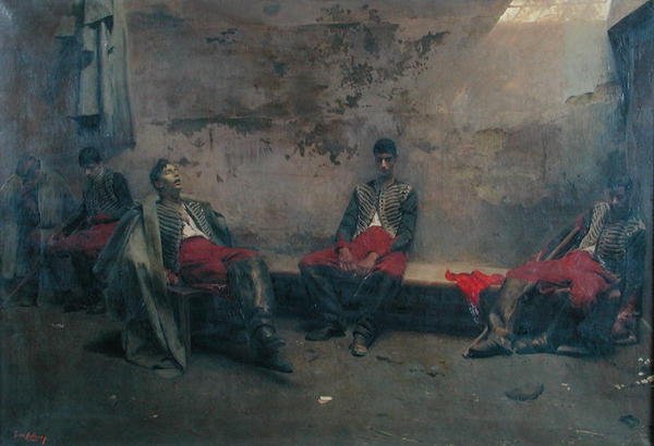 Hadifoglyok, 1884 előtt alkotó: Jacques de Lalaing
