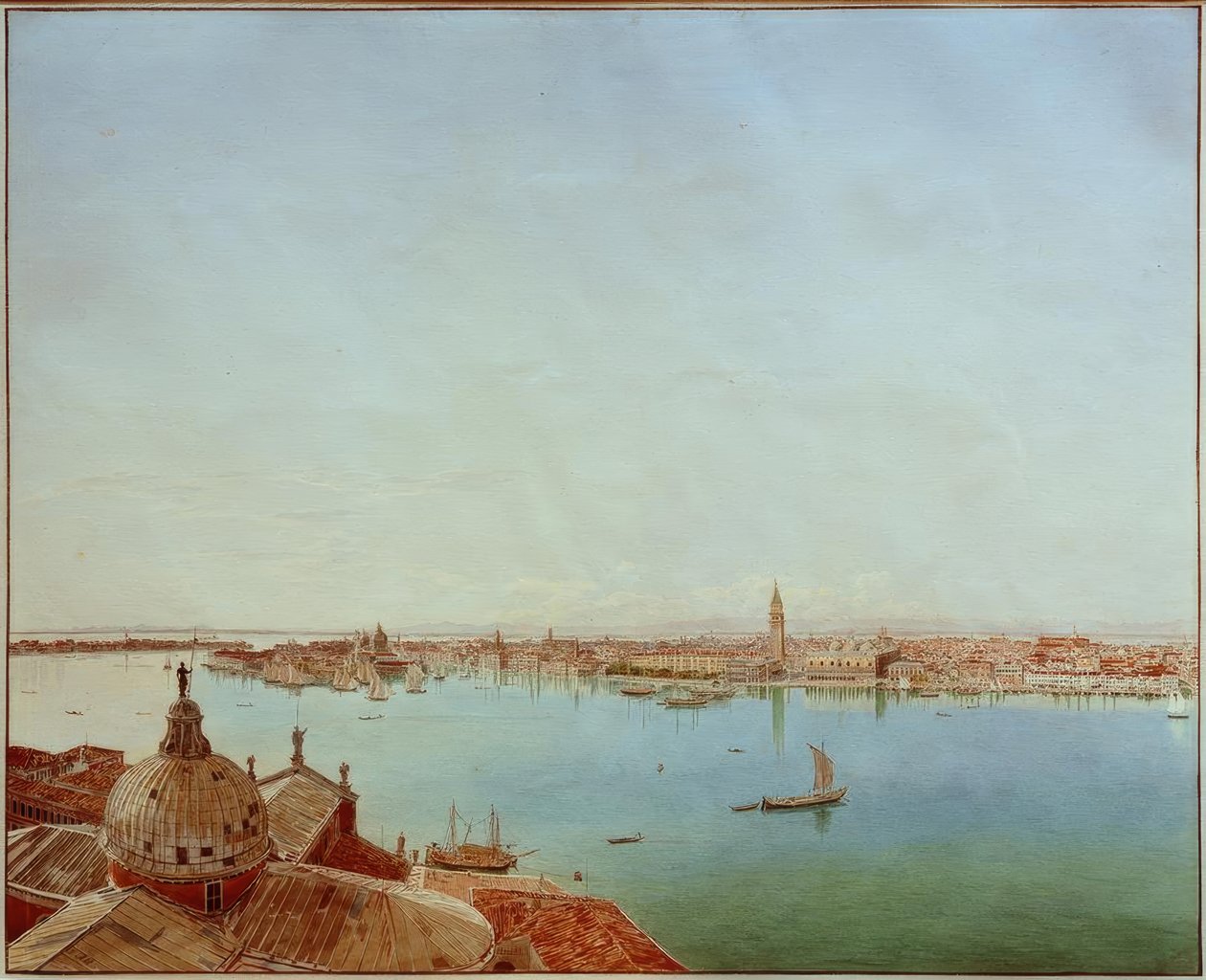 Venedig / Velence (Veneto, Olaszország). alkotó: Jakob Alt