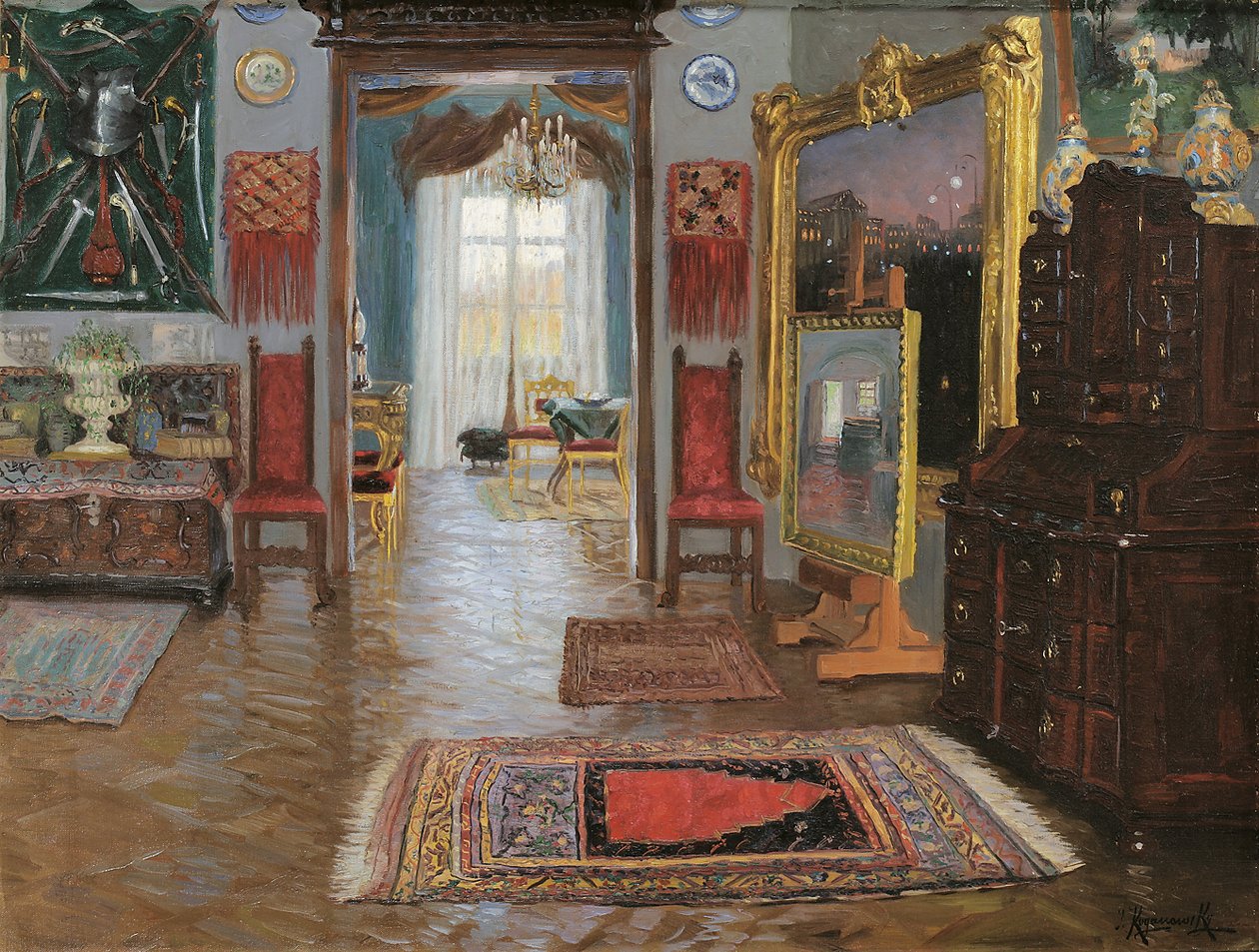 Salon des Kunstlers English: The Artists Salon alkotó: Jakob Koganowsky