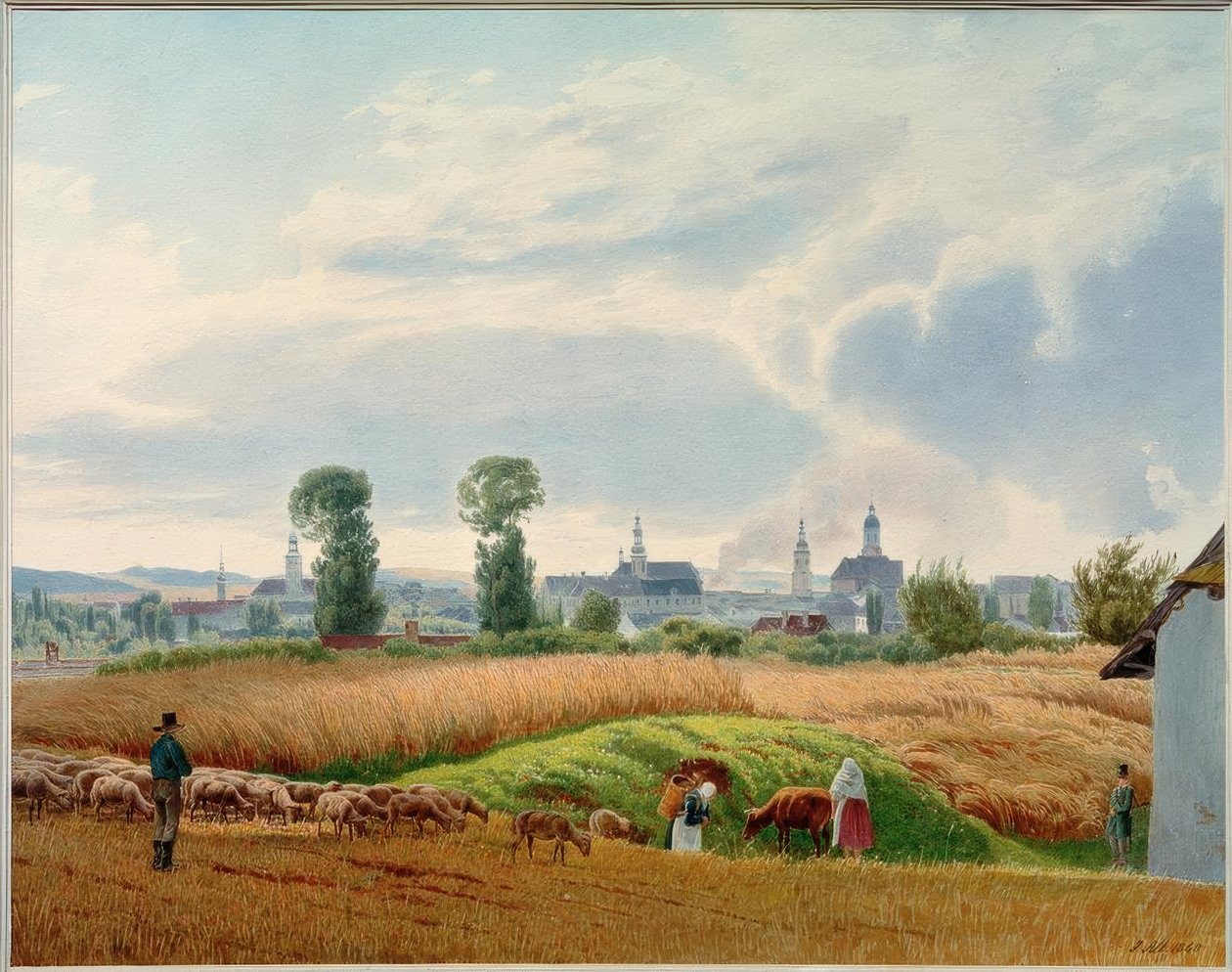 Opava kilátása alkotó: Jakob Alt