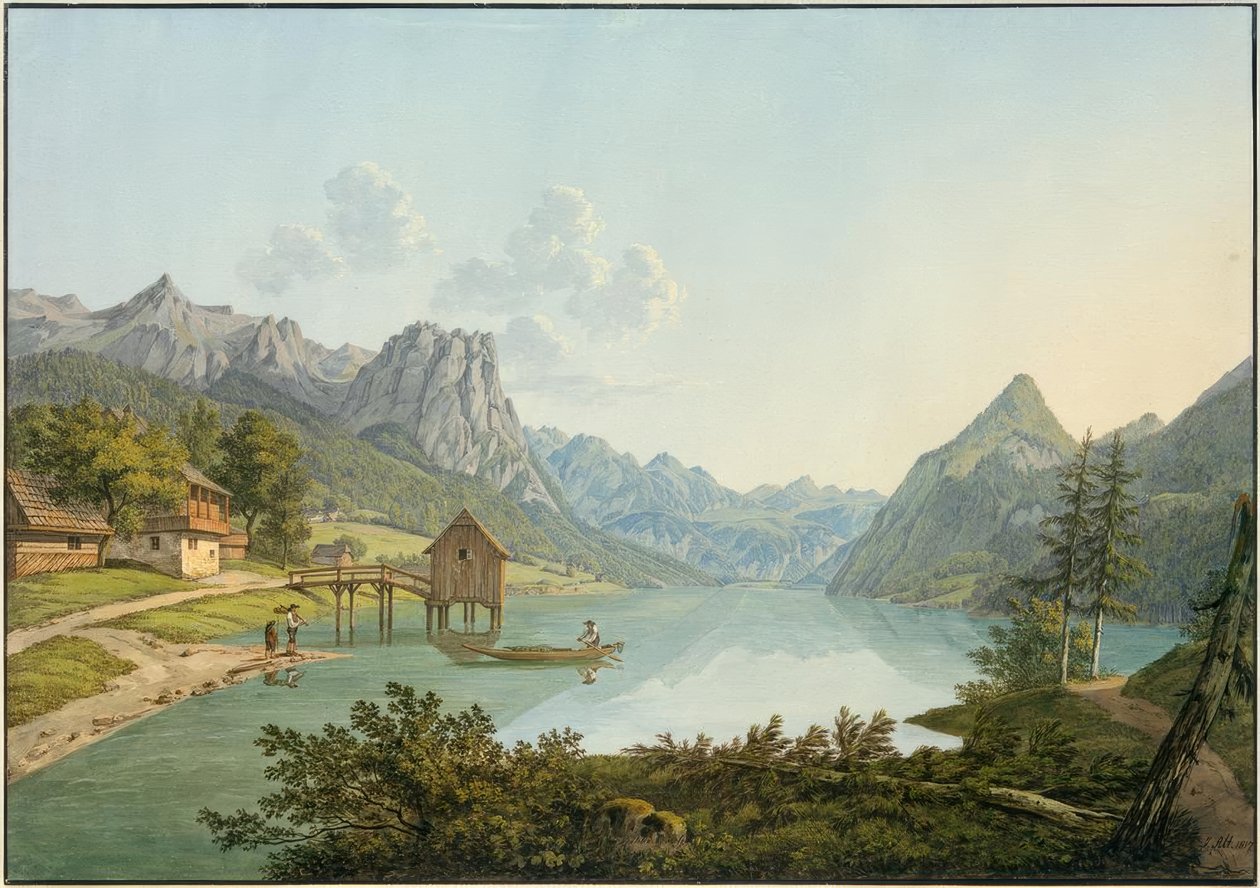 A Grundlsee alkotó: Jakob Alt