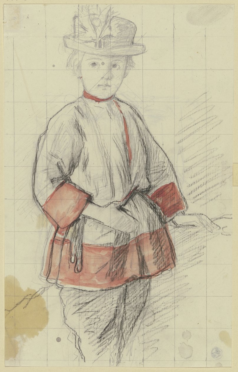 A piros ujjú fiú alkotó: Jakob Becker
