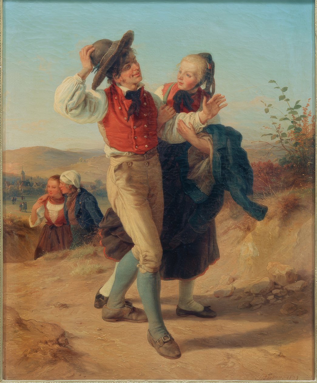 Fiatal pár alkotó: Jakob Becker
