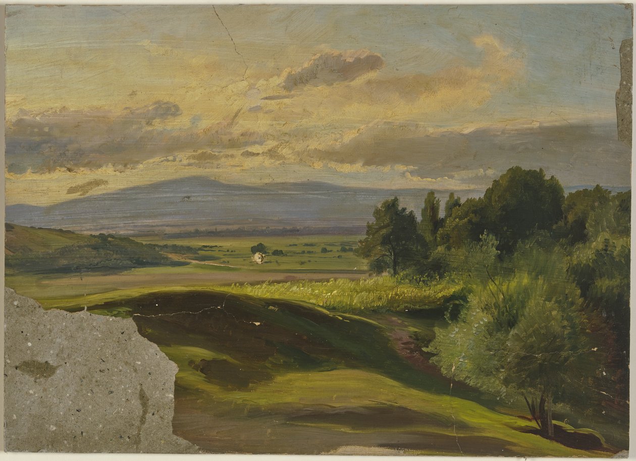 A Taunus tájképe alkotó: Jakob Becker