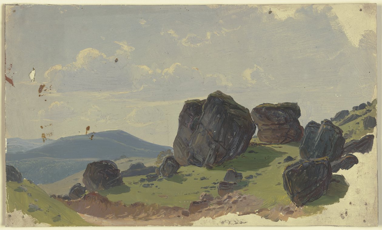 A Taunus tájképe alkotó: Jakob Becker
