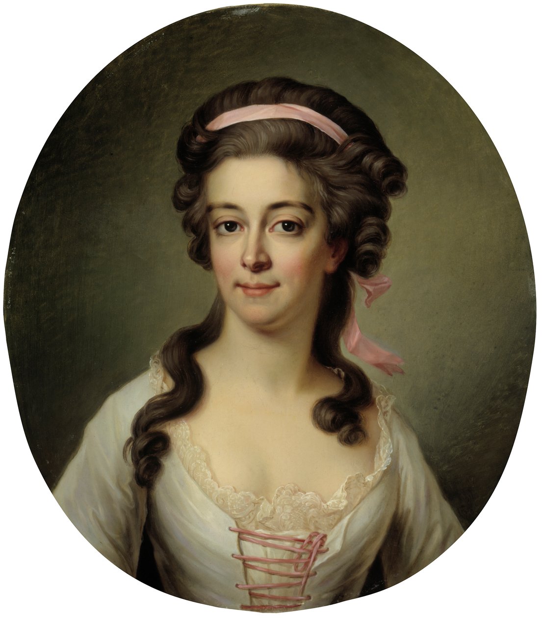 Maria Eleonora Lewenhaupt grófnő portréja, született Koskull 1765-1823. alkotó: Jakob Björk