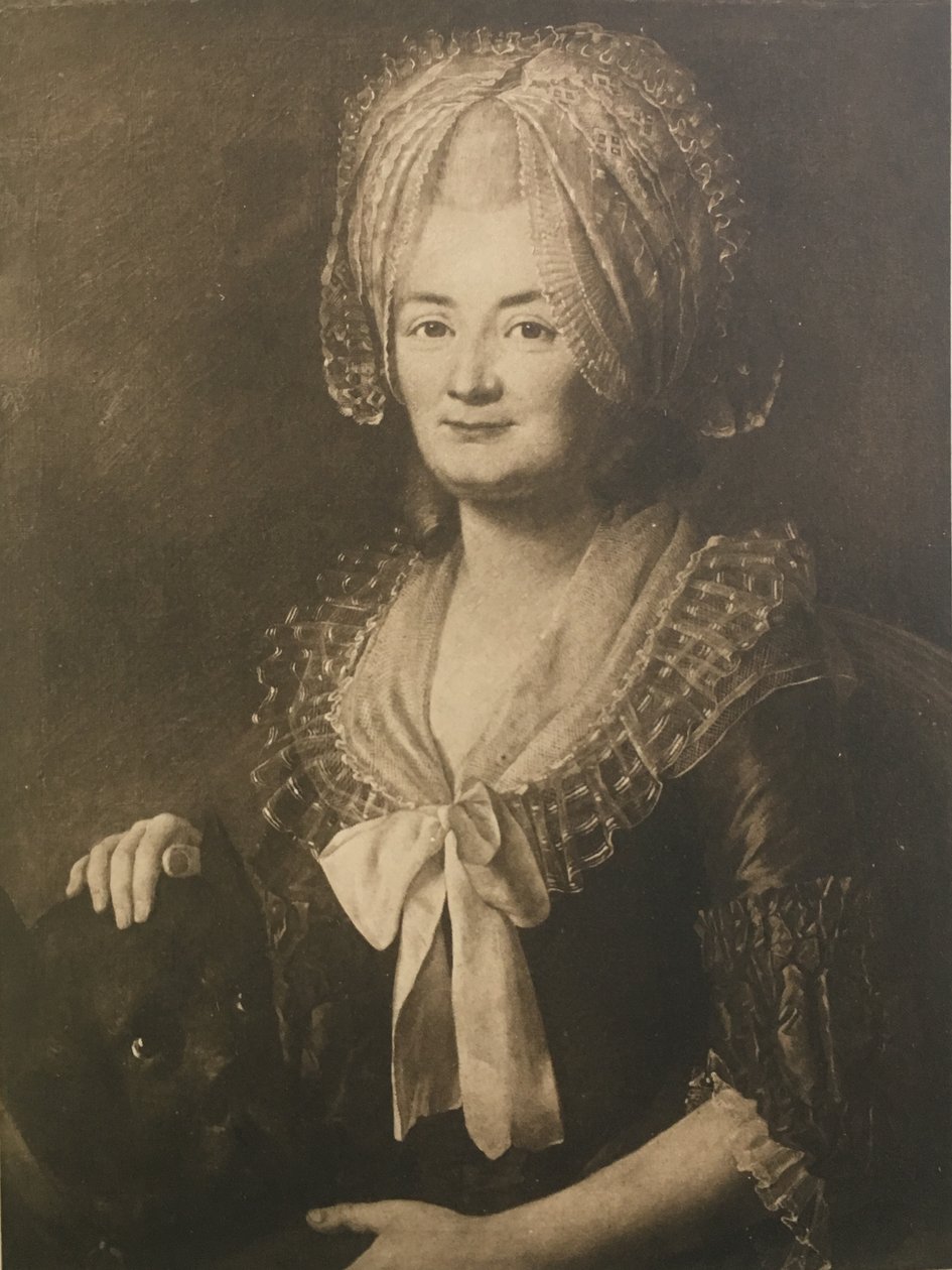 Német: Anna Elisabeth Daxelhofer, született Gatschet portréja alkotó: Jakob Emanuel Handmann