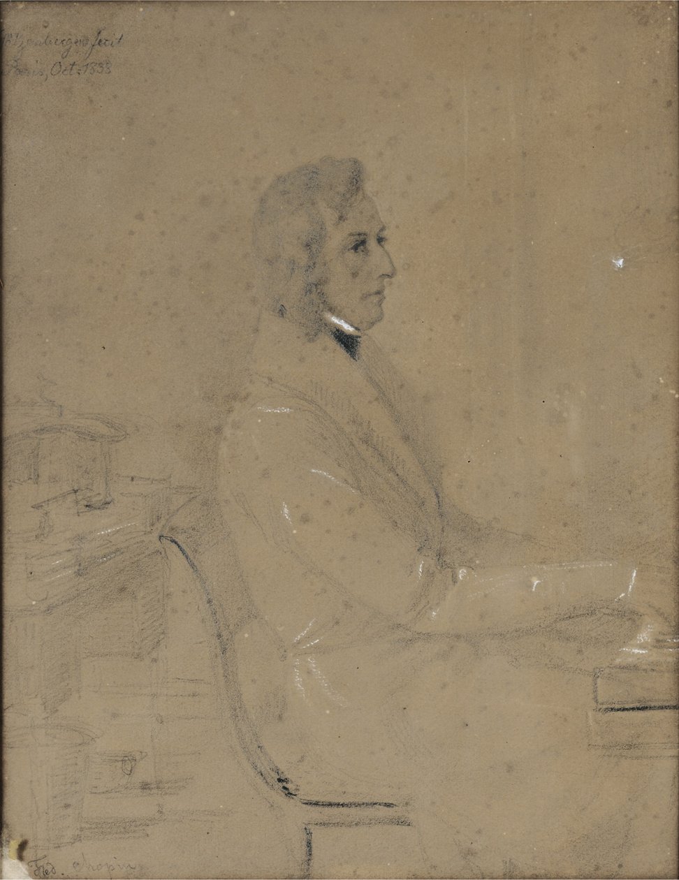 Frédéric Chopin zongorán alkotó: Jakob Götzenberger