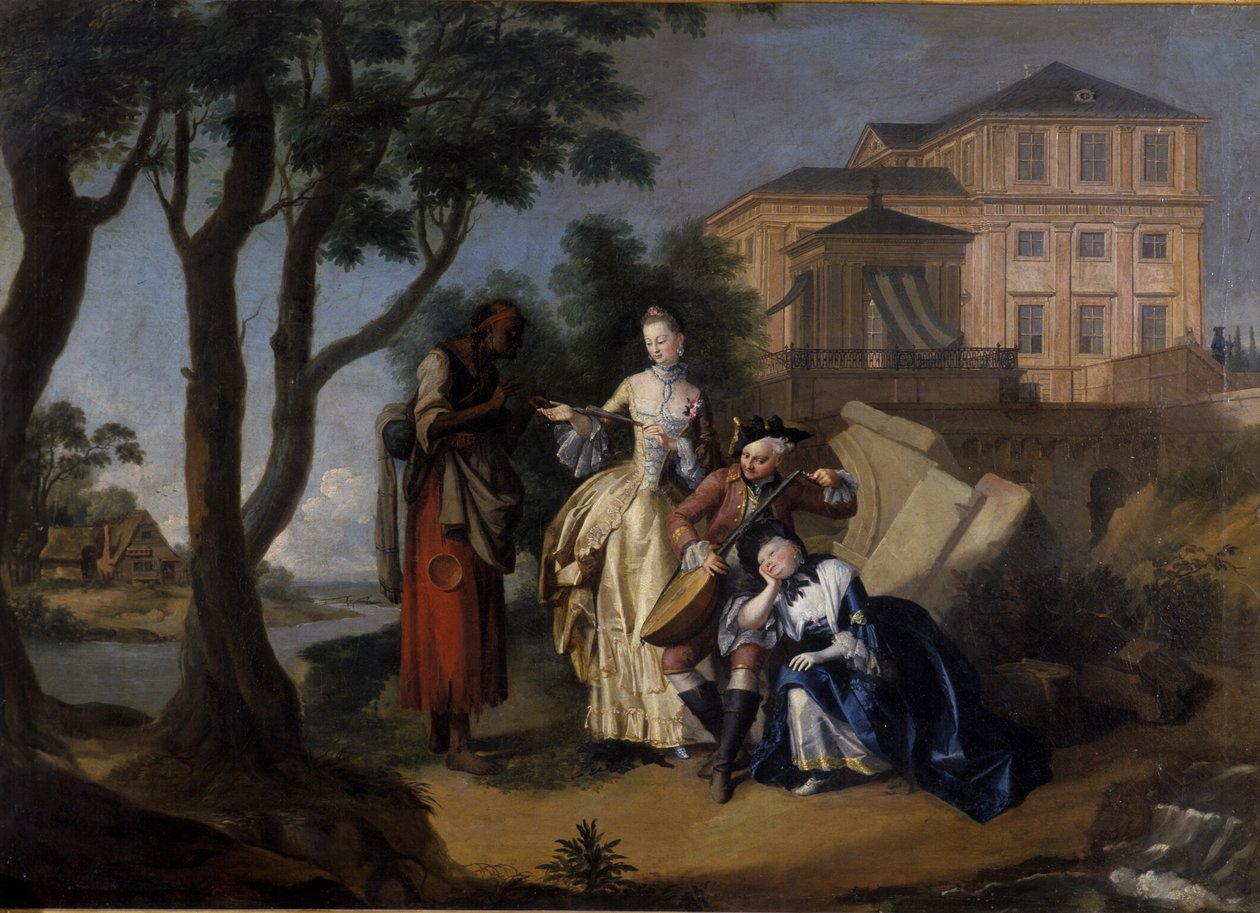 Jósló cigány, 1762 alkotó: Jakob Michel