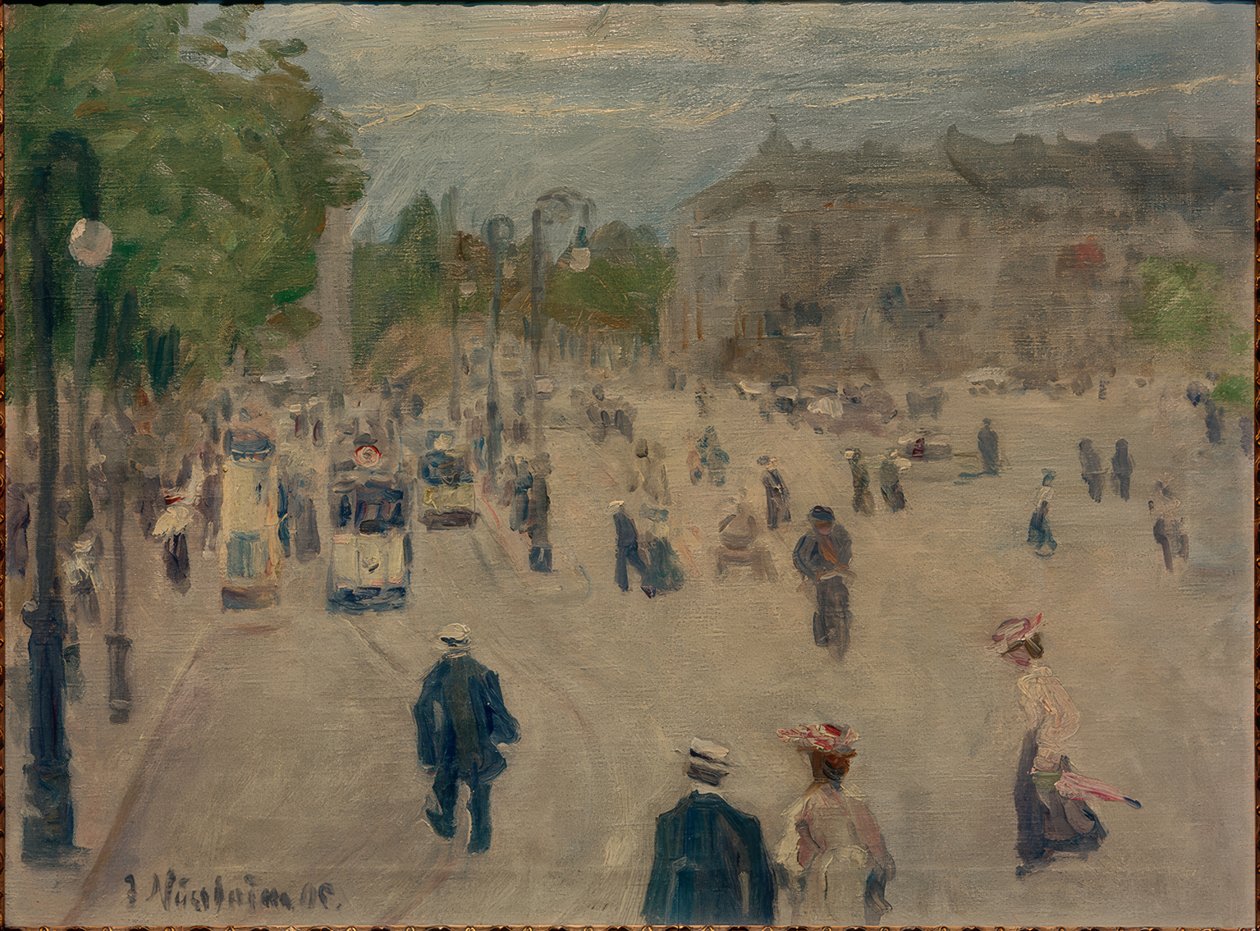 Opernplatz Frankfurt am Mainban alkotó: Jakob Nussbaum